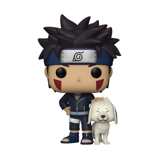 Kiba with Akamaru